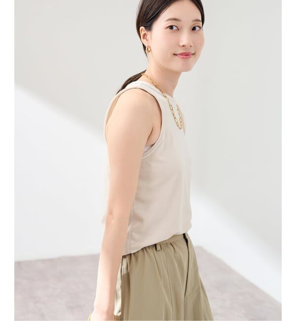 FRAMeWORK「≪新色 / 追加≫GREYCHORD/グレーコード NIKI NOSLEEVE」|タンクトップ|