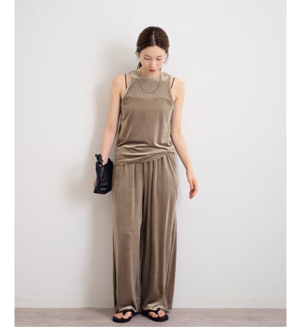FRAMeWORK「≪新色 / 追加≫GREYCHORD/グレーコード NIKI NOSLEEVE」|タンクトップ|