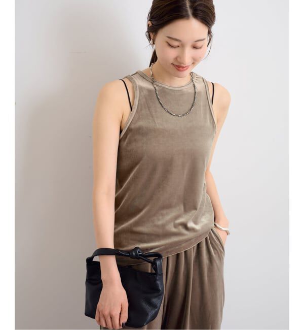 FRAMeWORK「≪新色 / 追加≫GREYCHORD/グレーコード NIKI NOSLEEVE」|タンクトップ|