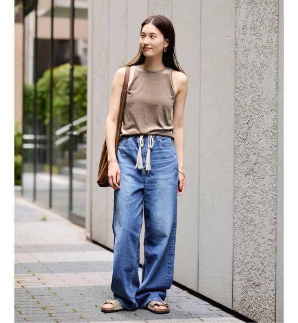 FRAMeWORK「≪新色 / 追加≫GREYCHORD/グレーコード NIKI NOSLEEVE」|タンクトップ|