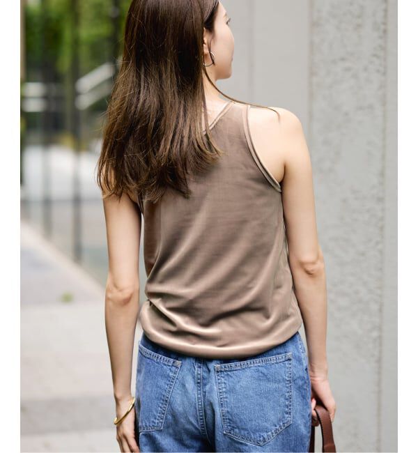 FRAMeWORK「≪新色 / 追加≫GREYCHORD/グレーコード NIKI NOSLEEVE」|タンクトップ|