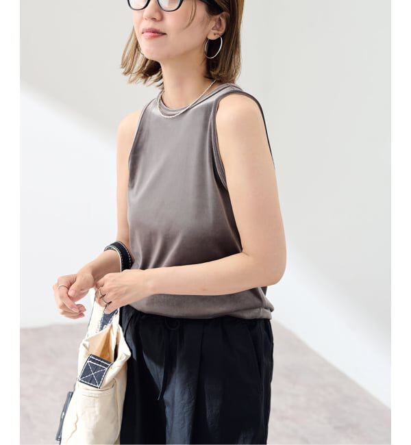 FRAMeWORK「≪新色 / 追加≫GREYCHORD/グレーコード NIKI NOSLEEVE」|タンクトップ|