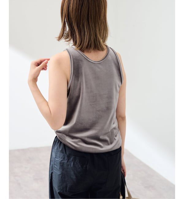 FRAMeWORK「≪新色 / 追加≫GREYCHORD/グレーコード NIKI NOSLEEVE」|タンクトップ|