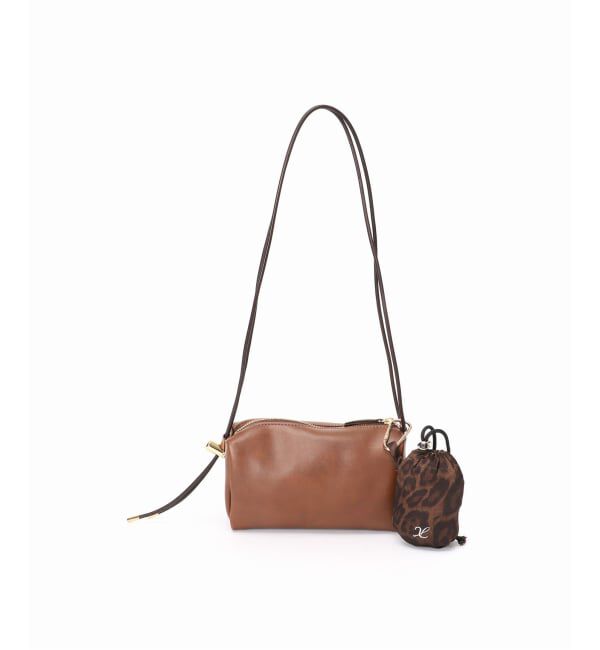 FRAMeWORK「≪予約≫SKIN/スキン MINI BAG レオパードパッカブルTOTE付き」|ショルダー・メッセンジャー|