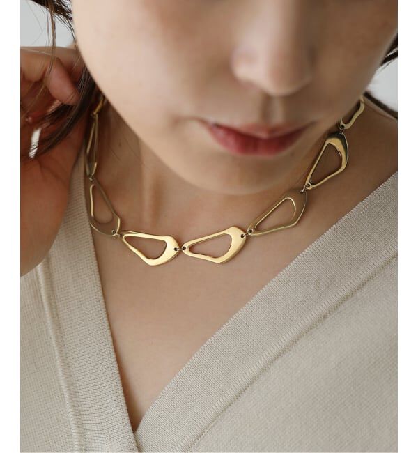  「SOAC/ソーク Pond Chain Choker」|ネックレス|ゴールド