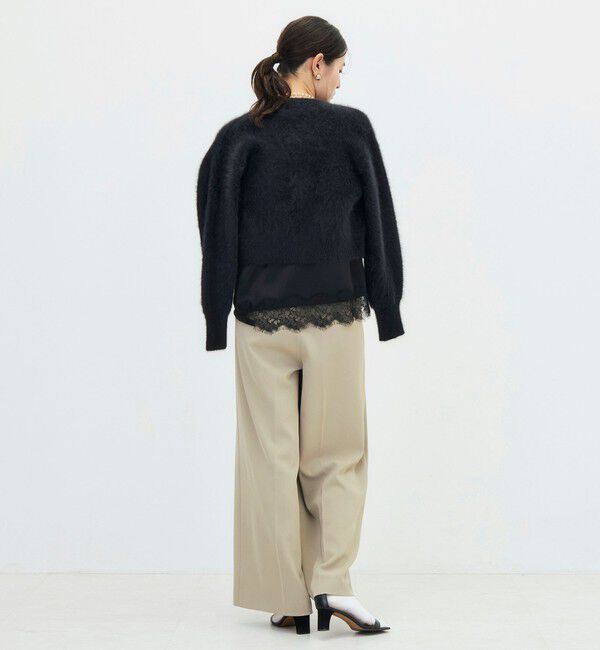NOLLEY'S sophi「ウォッシャブルレーストリミング2WAYサテンキャミ」|キャミソール|