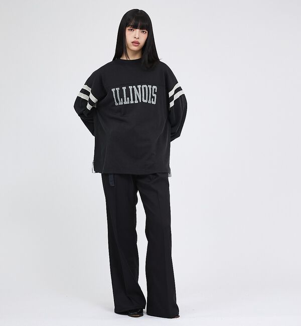 ABAHOUSE「【REMI RELIEF / レミレリーフ】 IL LINOIS / 長袖Tシャ」|Tシャツ・カットソー|
