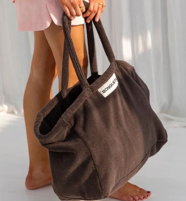Rouge vif「【BONGUSTA/ボングスタ】NARAM WEEKEND BAG/ビッグトート」|トートバッグ|ブラウン