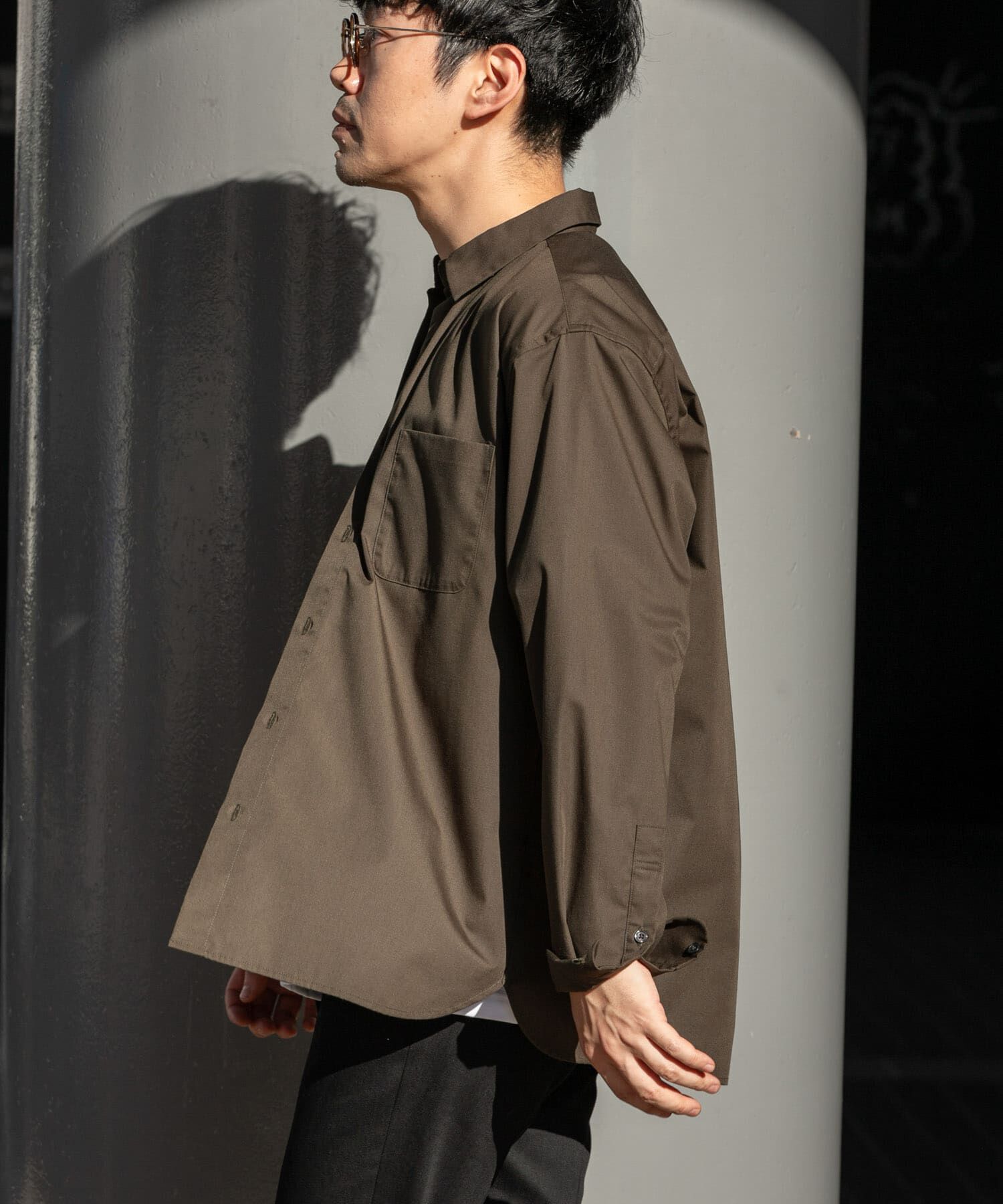 URBAN RESEARCH ROSSO「『防シワ/防臭』アーバンリラックスブロードシャツ」|シャツ・ブラウス|