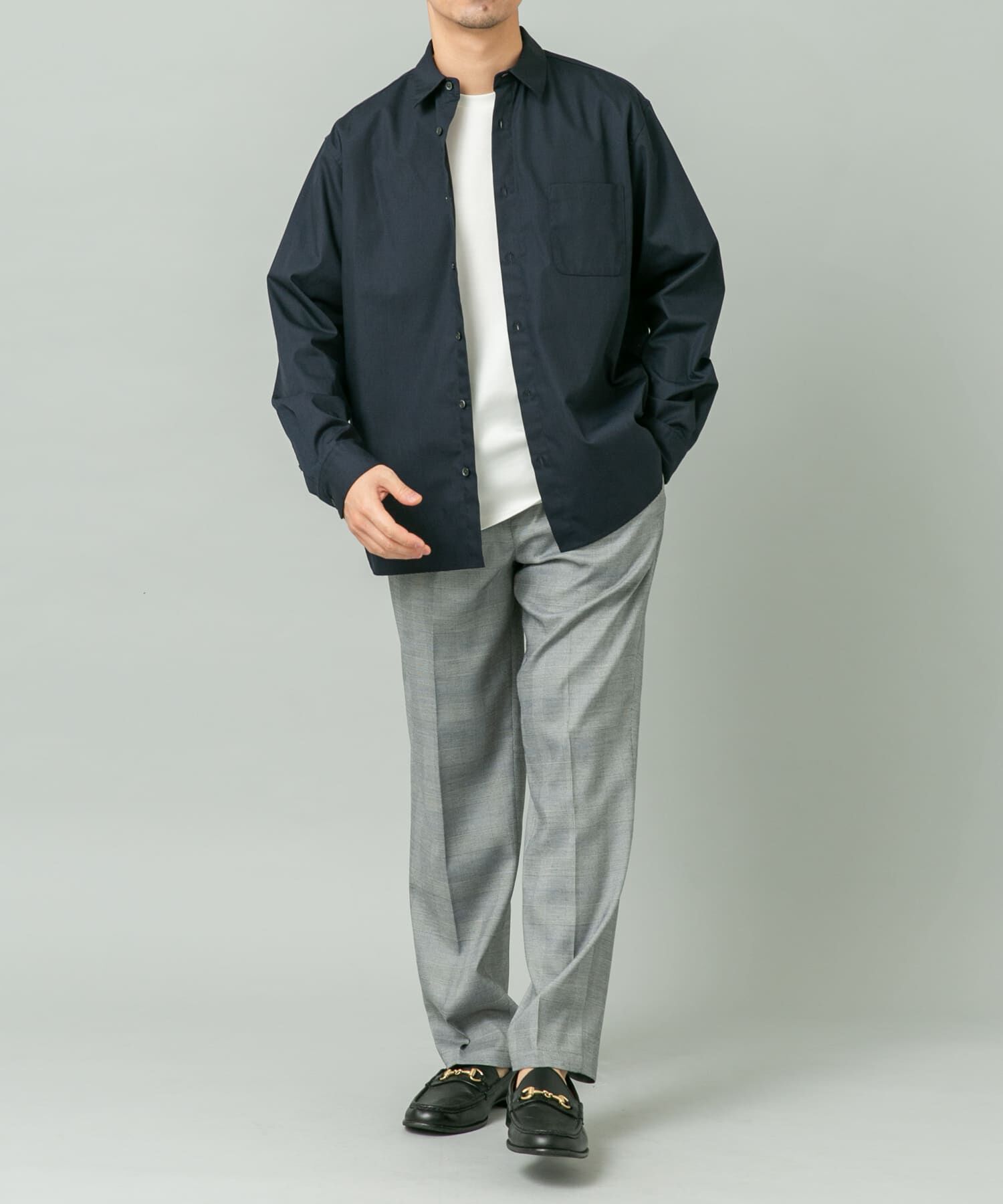 URBAN RESEARCH ROSSO「『防シワ/防臭』アーバンリラックスブロードシャツ」|シャツ・ブラウス|