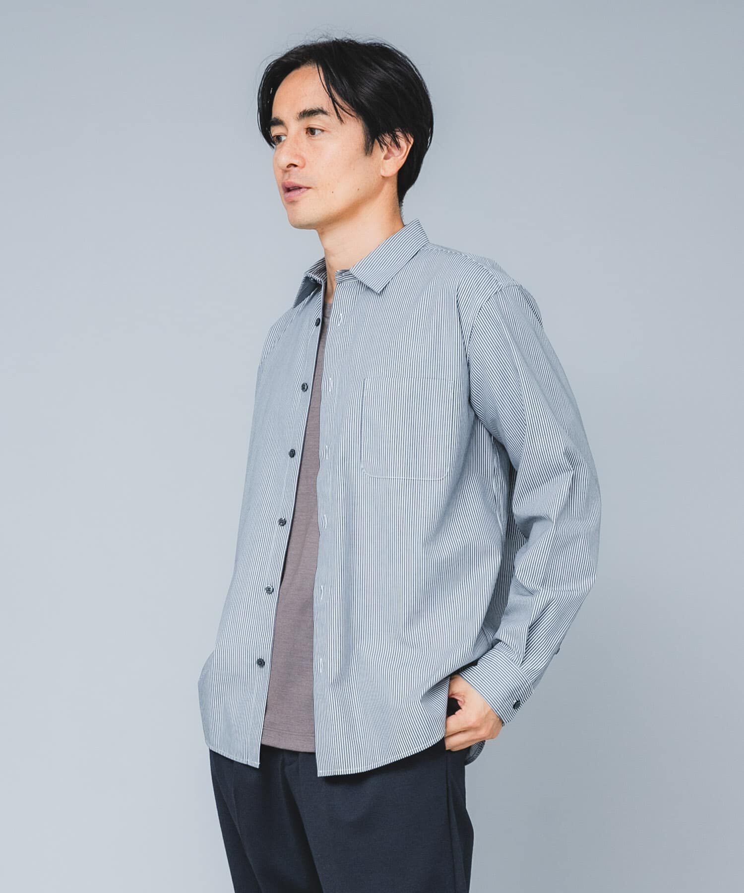 URBAN RESEARCH ROSSO「『防シワ/防臭』アーバンリラックスブロードシャツ」|シャツ・ブラウス|