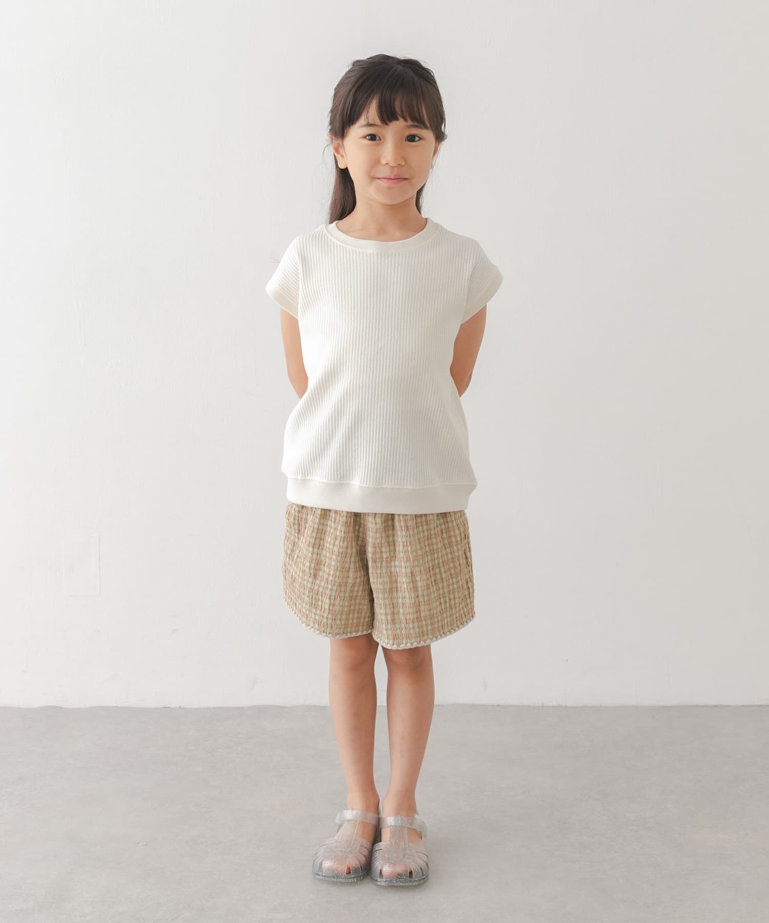URBAN RESEARCH DOORS「『150サイズあり』チェックキュロット(KIDS)」|その他|