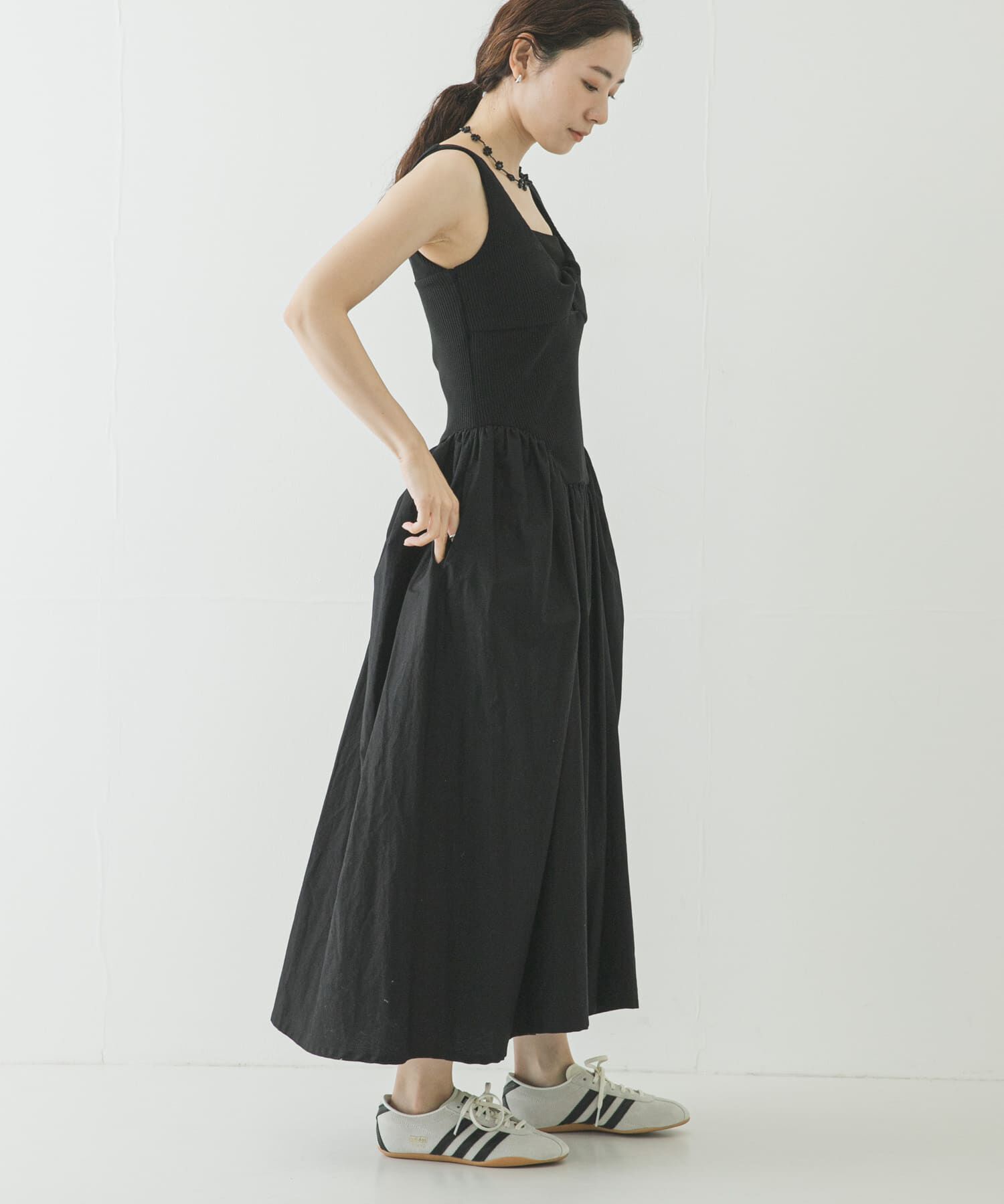 URBAN RESEARCH「ESTHE　RIB POPLIN DRESS」|ワンピース|
