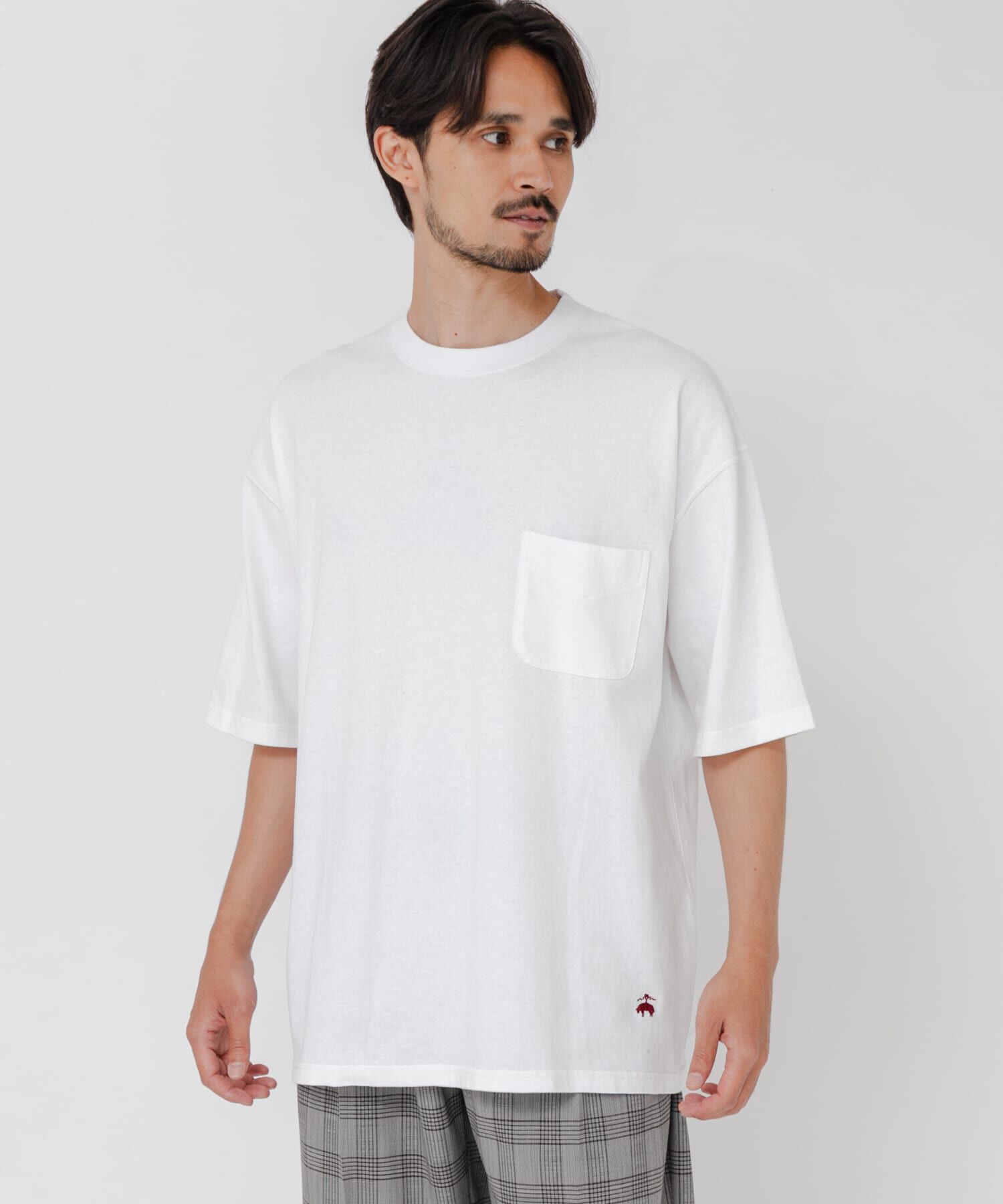 URBAN RESEARCH「『別注』BROOKS BROTHERS&times;URBAN RESEARCH　GF SHORT-SLEEVE POCKET T-SHIRTS」|Tシャツ・カットソー|