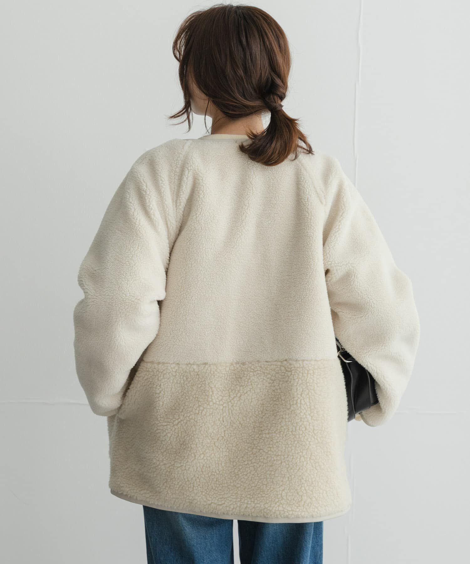 Sonny Label 「リバーシブルボア撥水キルティングコート」|ダウン|