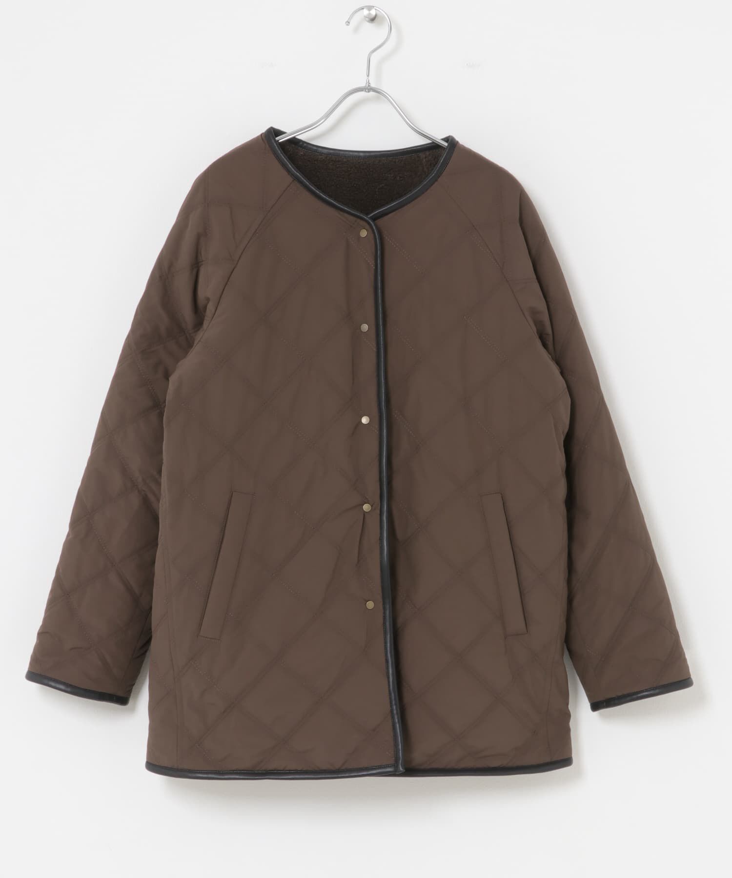 Sonny Label 「リバーシブルボア撥水キルティングコート」|ダウン|