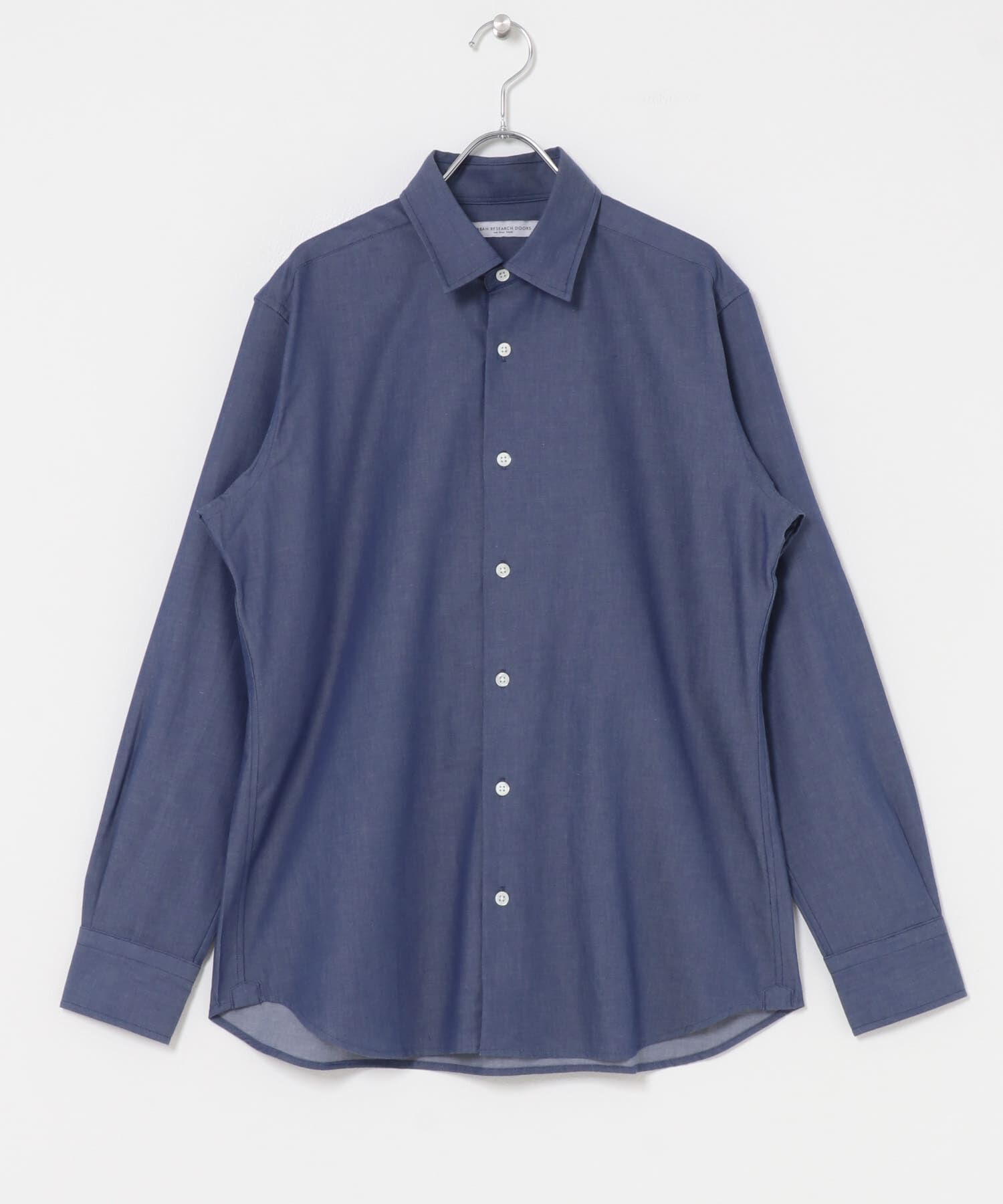 URBAN RESEARCH DOORS「LIFE STYLE TAILOR　ショートワイドデニムライクシャツ」|シャツ・ブラウス|