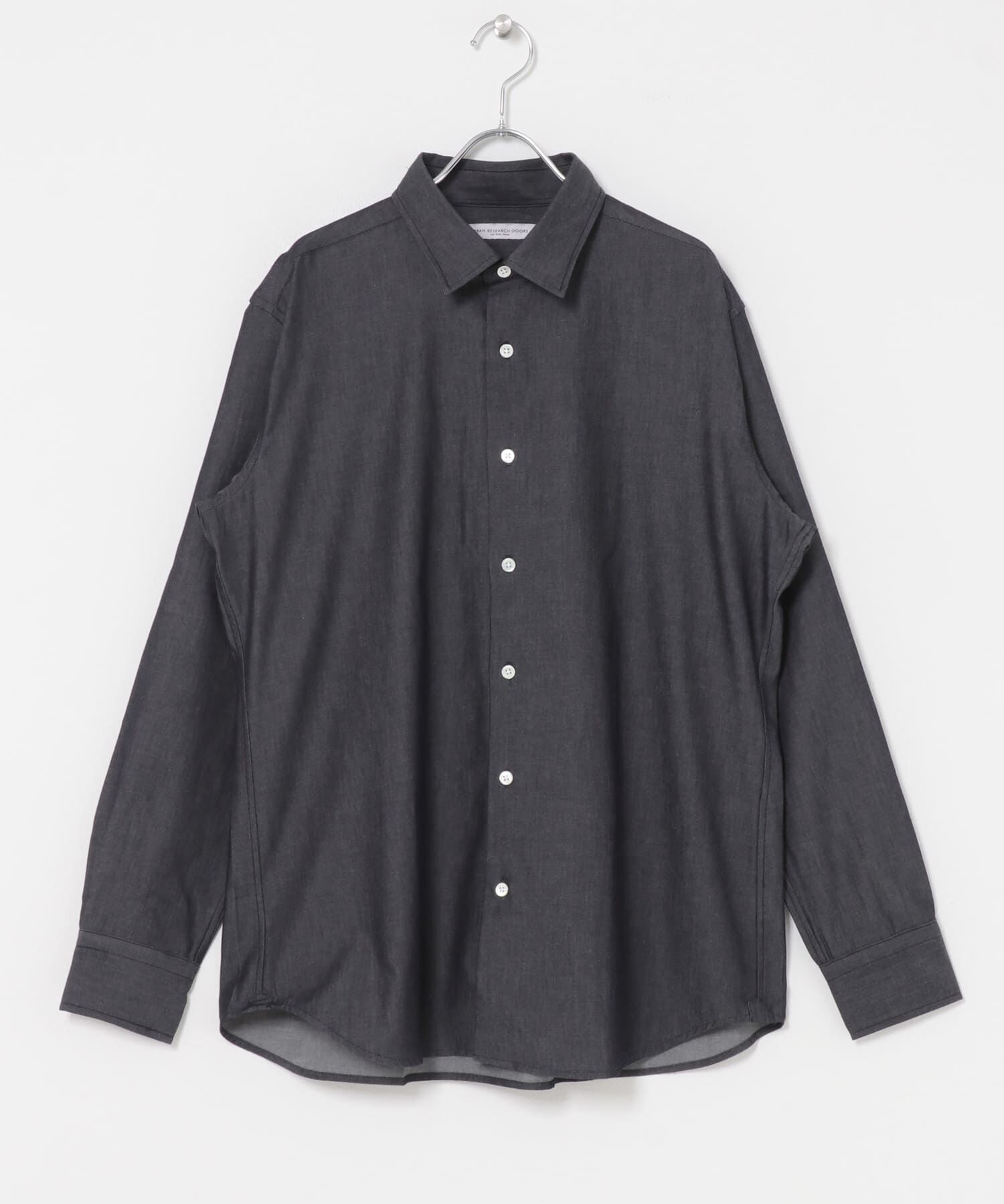 URBAN RESEARCH DOORS「LIFE STYLE TAILOR　ショートワイドデニムライクシャツ」|シャツ・ブラウス|