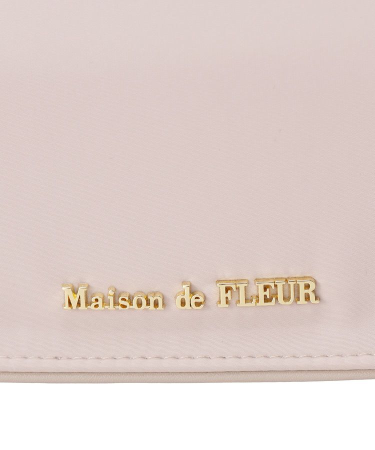 Maison de FLEUR「【撥水加工/A4対応】マルチポケットキャリーオンバッグ」|トートバッグ|