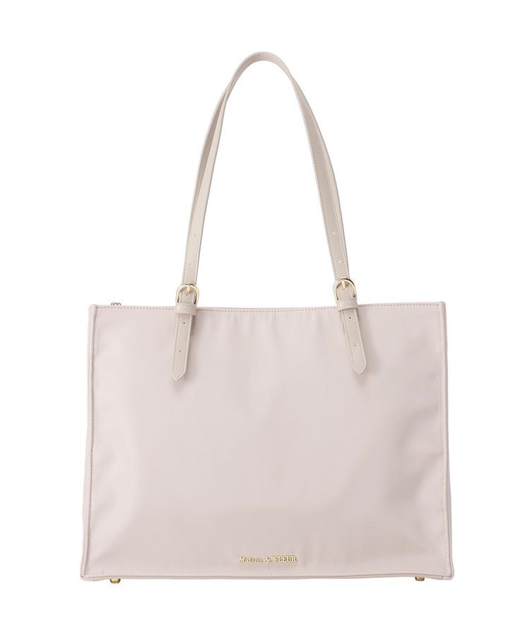 Maison de FLEUR「【撥水加工/A4対応】マルチポケットキャリーオンバッグ」|トートバッグ|