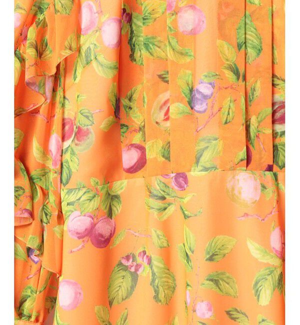 LOULOU WILLOUGHBY「【LOULOU WILLOUGHBY】RATTTIフルーツワンピース」|ワンピース|