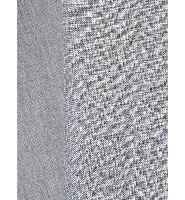 MIDIUMISOLID「MIDIUMISOLID for Ladies リネンライクVネックフレアワンピース」|ワンピース|