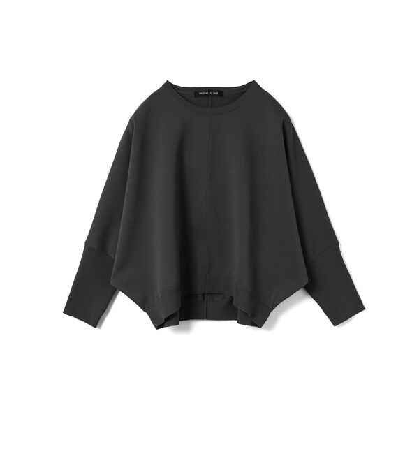 mizuiro ind「mizuiro ind コクーンプルオーバー」|ニット・セーター|ブラック