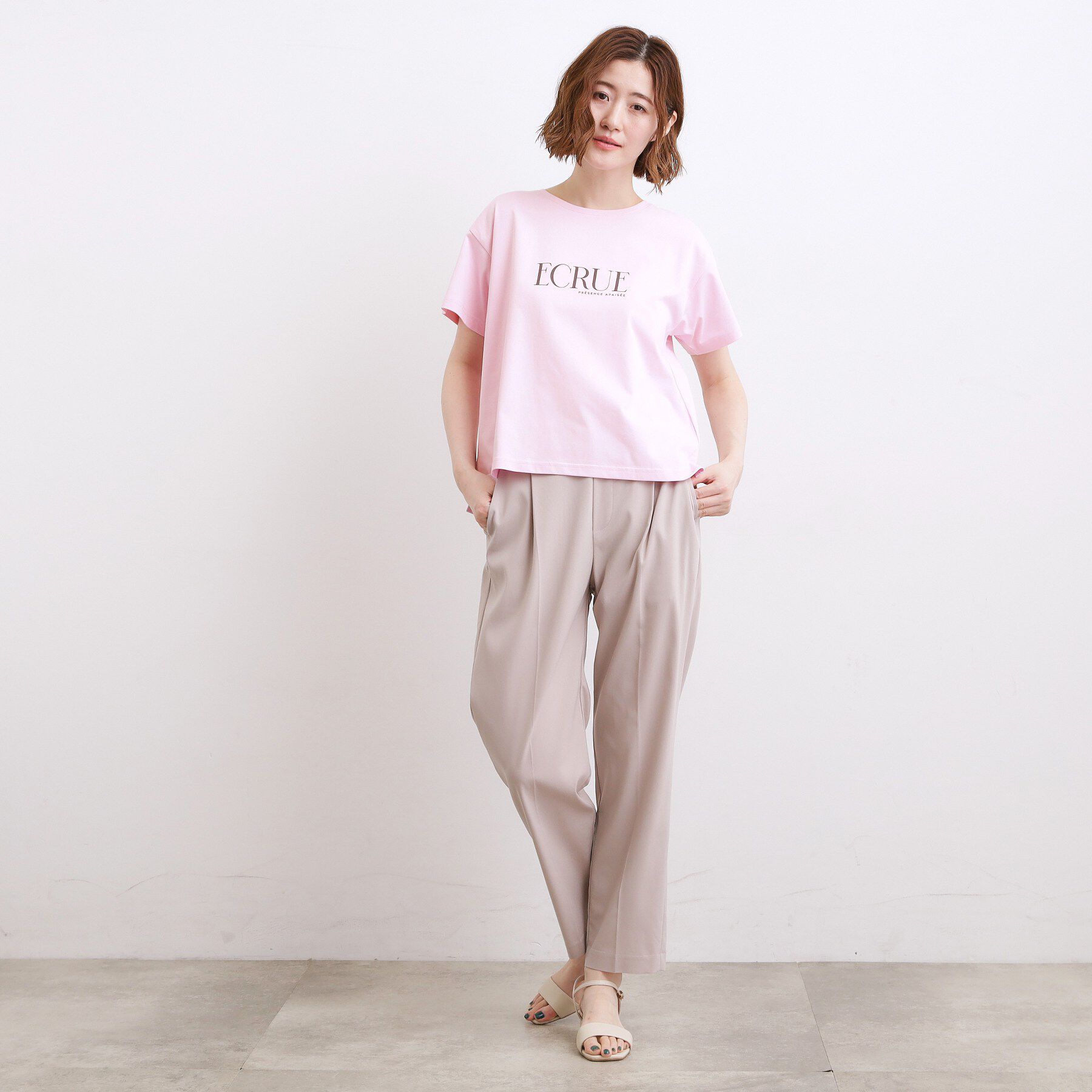 grove「【遮熱／吸水速乾／UVカット】ベーシックロゴTシャツ」|Tシャツ・カットソー|