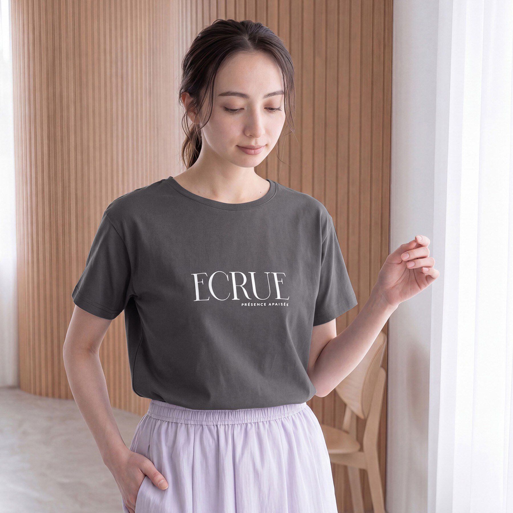 grove「【遮熱／吸水速乾／UVカット】ベーシックロゴTシャツ」|Tシャツ・カットソー|