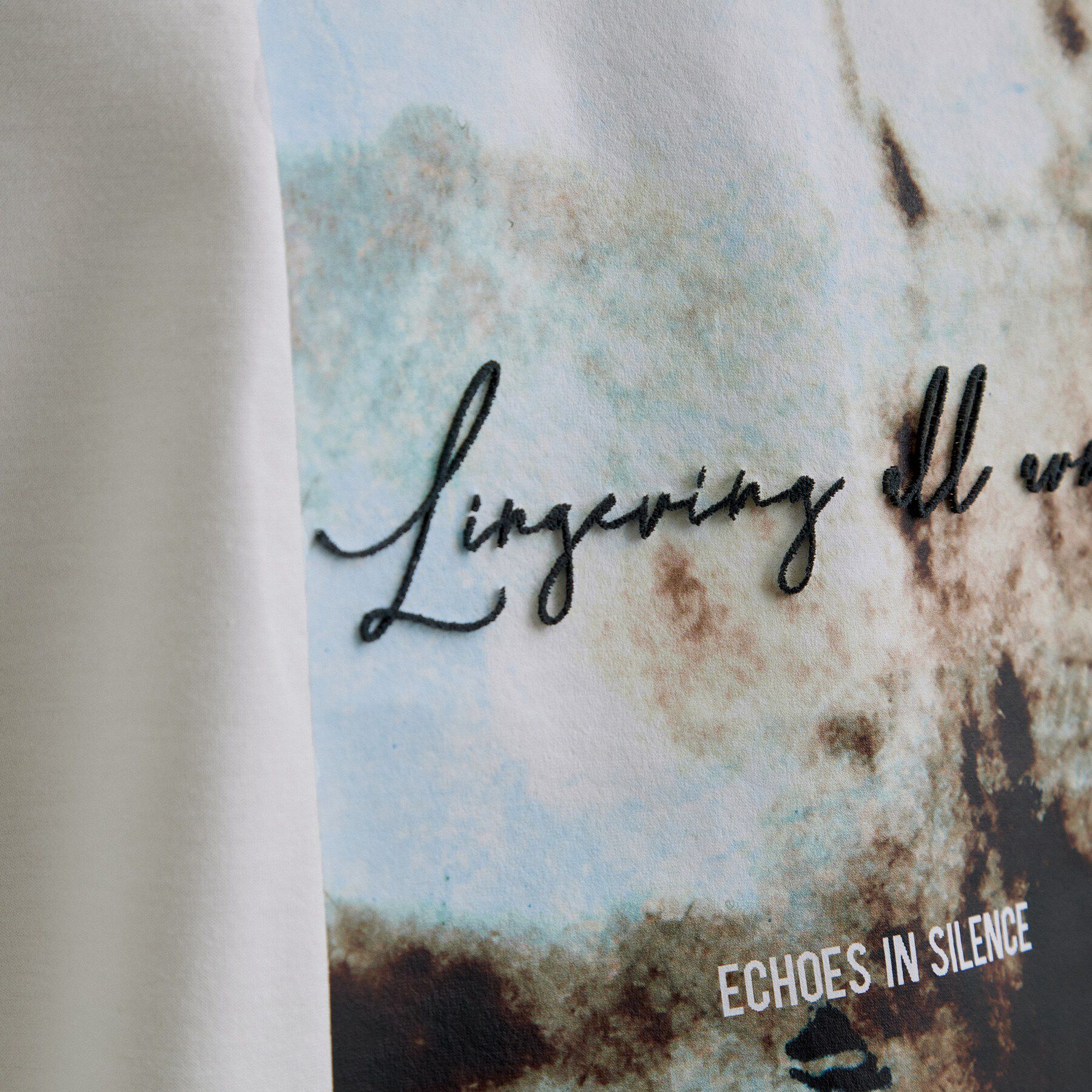 tk.TAKEO KIKUCHI「アートグラフィック ブラシ刺繍長袖Tシャツ」|Tシャツ・カットソー|