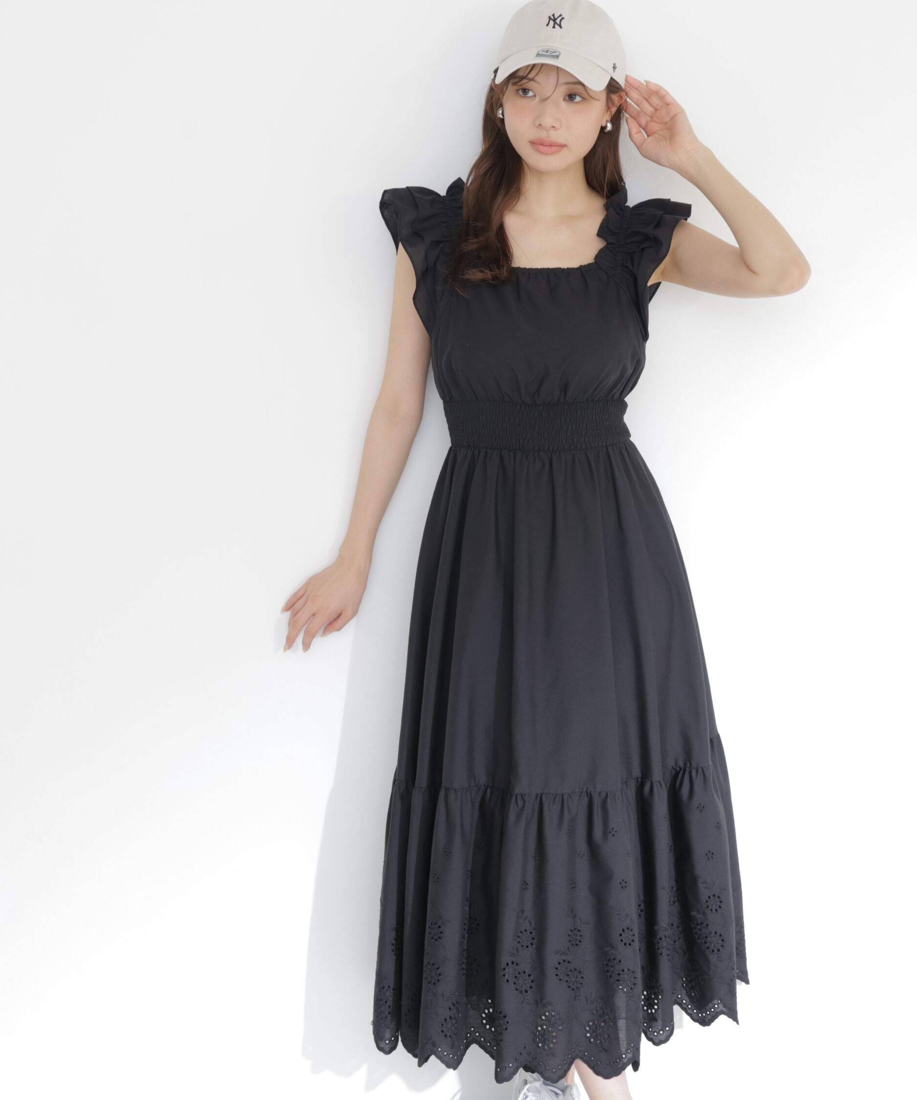 PROPORTION BODY DRESSING「〈EDIT COLOGNE〉コットンエンブロイダリーワンピース」|ワンピース|