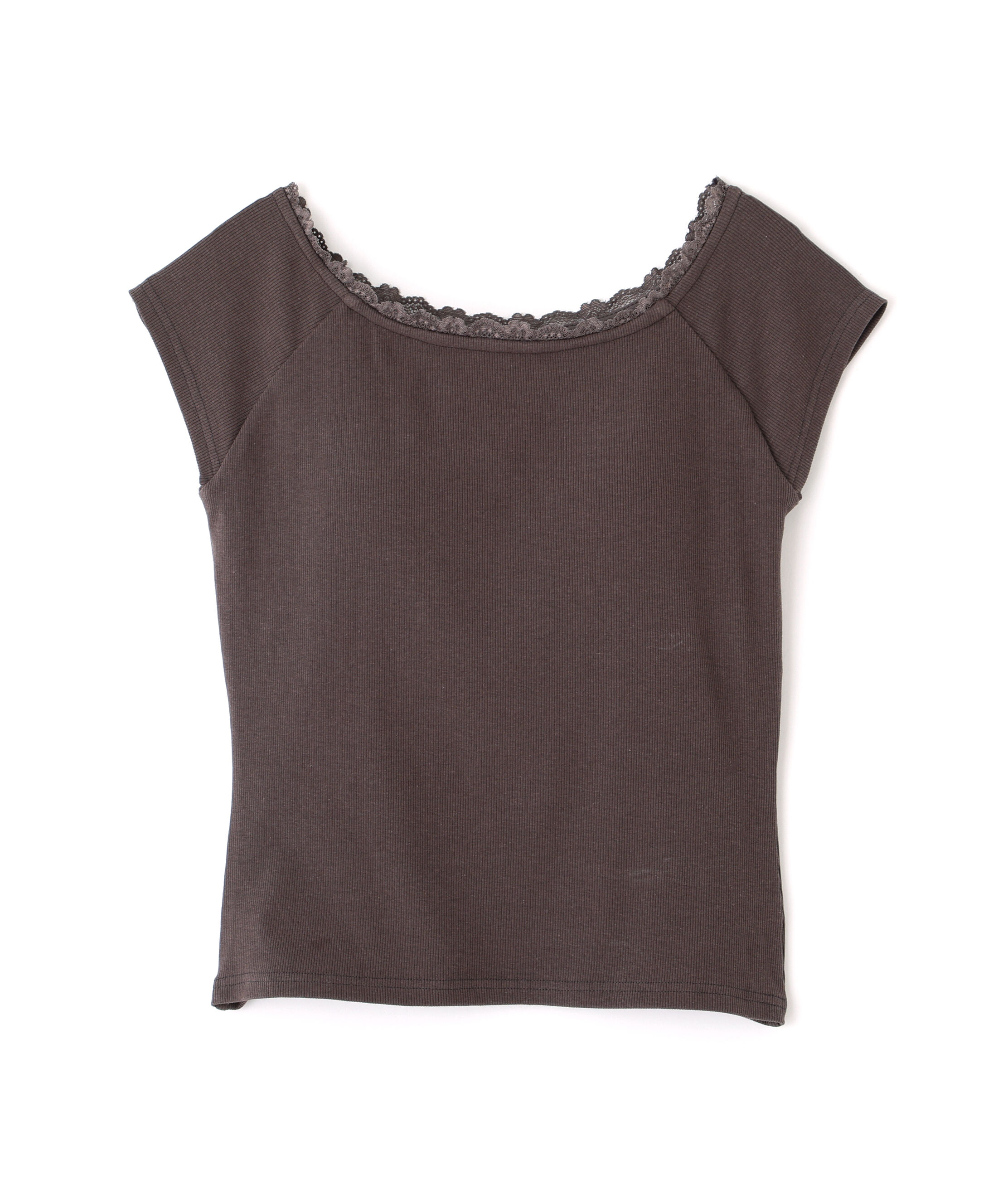 PROPORTION BODY DRESSING「＜a/mie＞カップ付きフレンチスリーブTシャツ」|Tシャツ・カットソー|