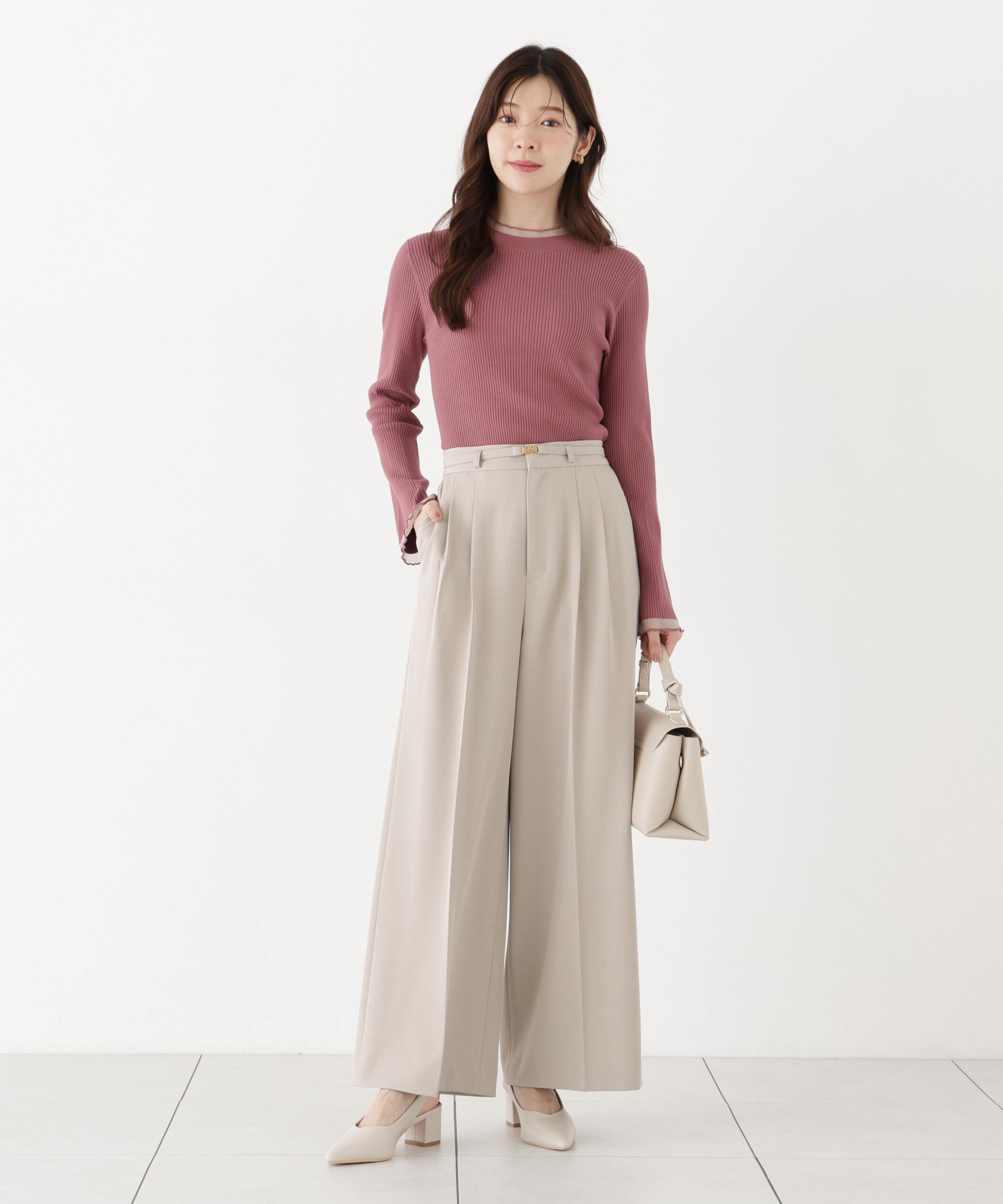 PROPORTION BODY DRESSING「Wブレストワイドパンツ 26AW」|その他|