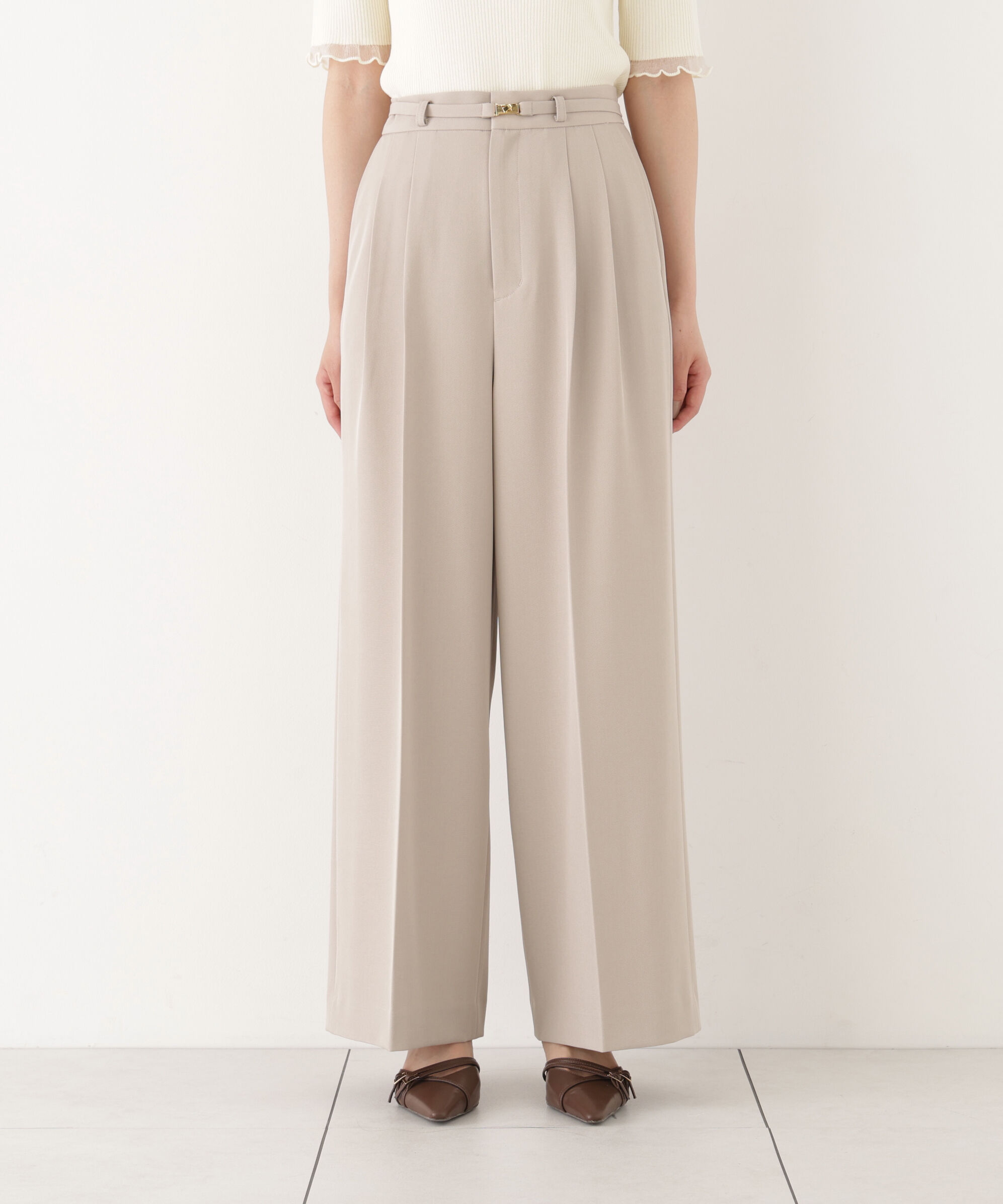 PROPORTION BODY DRESSING「Wブレストワイドパンツ 26AW」|その他|