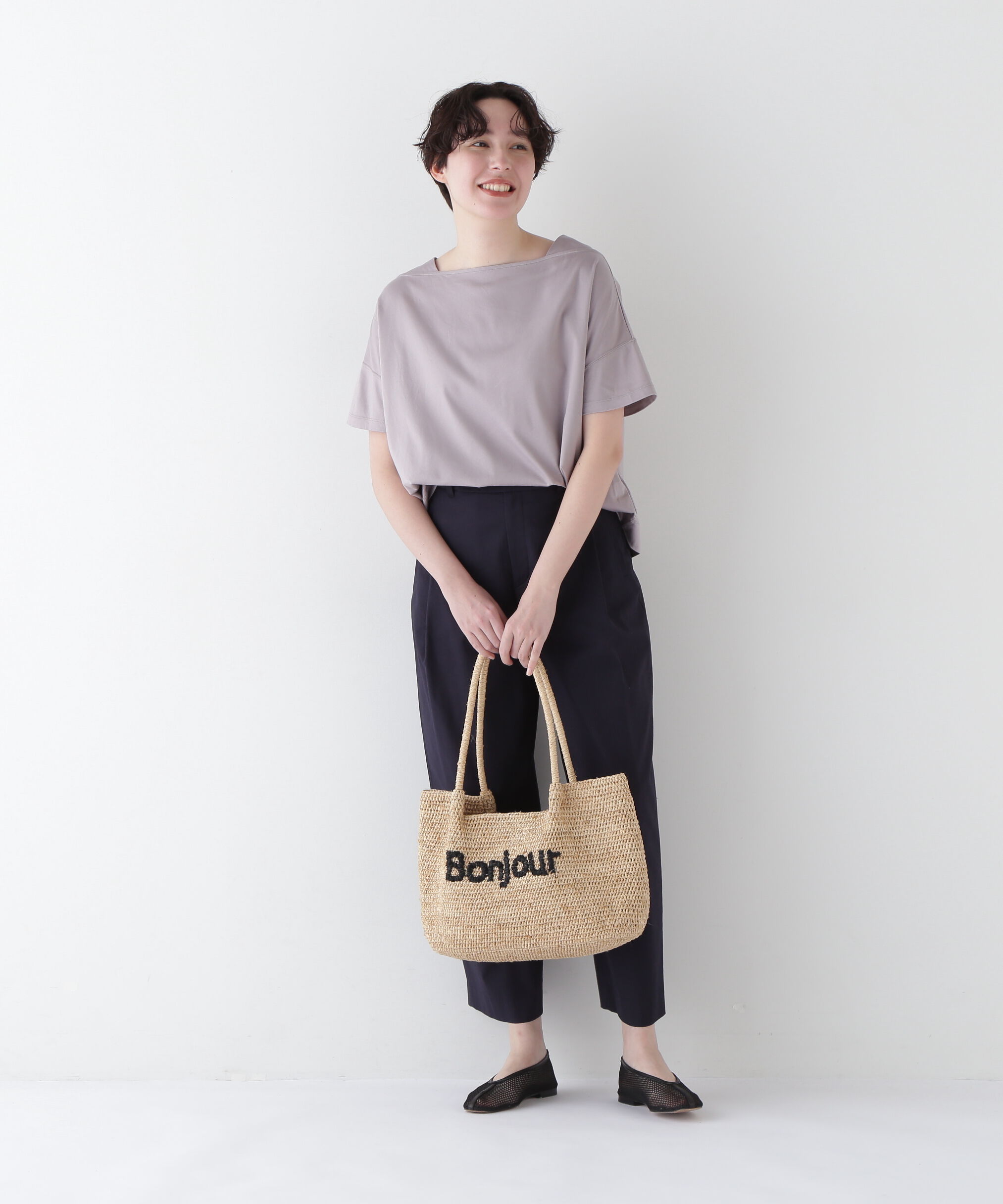  「◆≪汗ジミ軽減≫ 機能素材バック刺繍ロゴプルオーバー」|Tシャツ・カットソー|