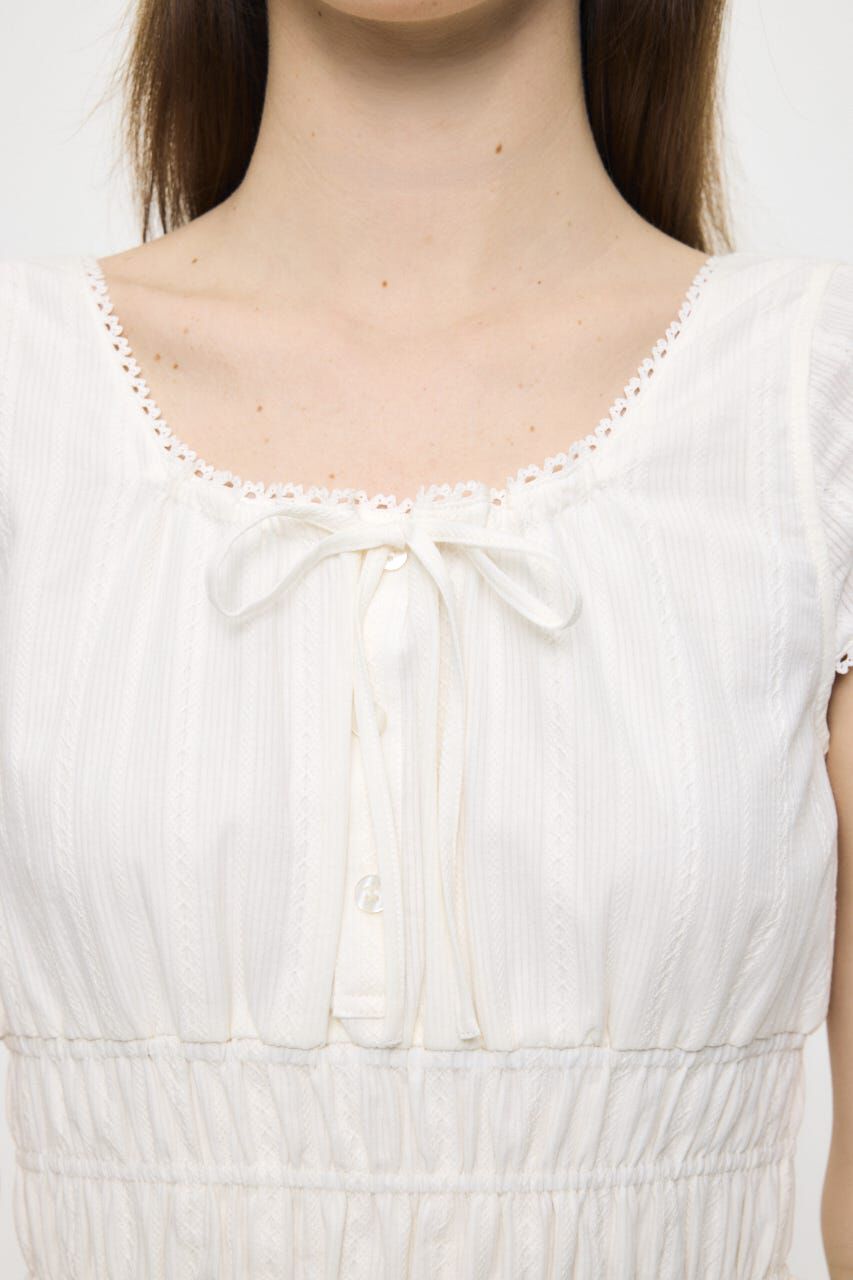MOUSSY「COTTON LACE MINI ドレス」|ワンピース|