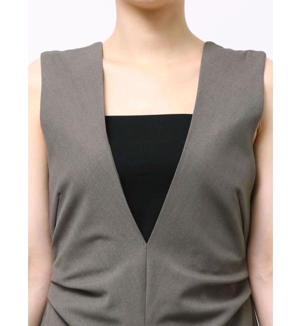 ELENDEEK「V NECK FORM OP」|ワンピース|