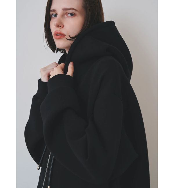 ELENDEEK「TUCK HEM ZIP HOODIE」|パーカー|