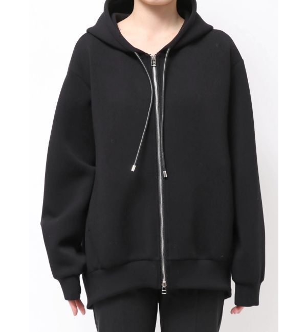 ELENDEEK「TUCK HEM ZIP HOODIE」|パーカー|