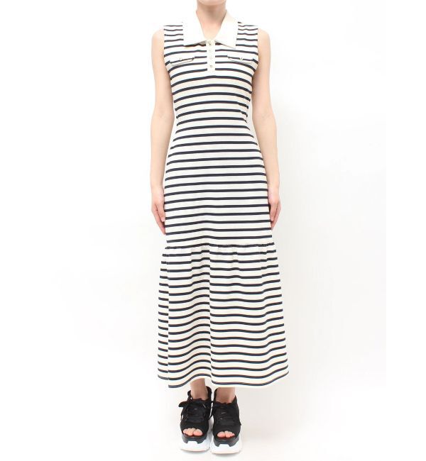 dazzlin「バックオープンポロカットワンピース」|ワンピース|