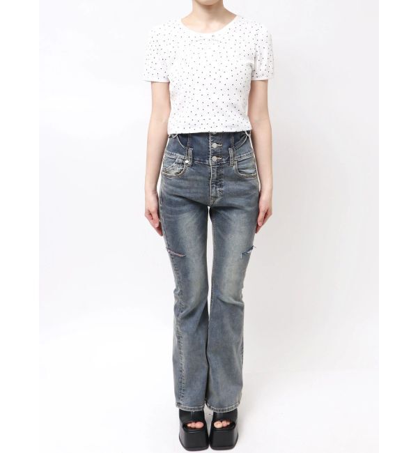 EMODA「ミニリボントップス」|Tシャツ・カットソー|