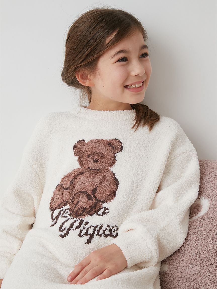GELATO PIQUE KIDS & BABY「【JUNIOR】ベビモコベアジャガードワンピース」|ワンピース|