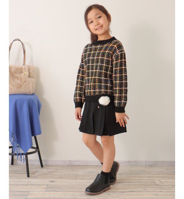 ikka kids「ジャガードレインボーニットプルオーバー（120~160cm）」|その他|