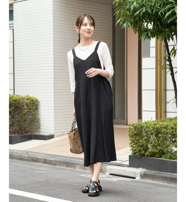 ikka「【2点セット】サイドバックルジャンスカセット」|ワンピース|