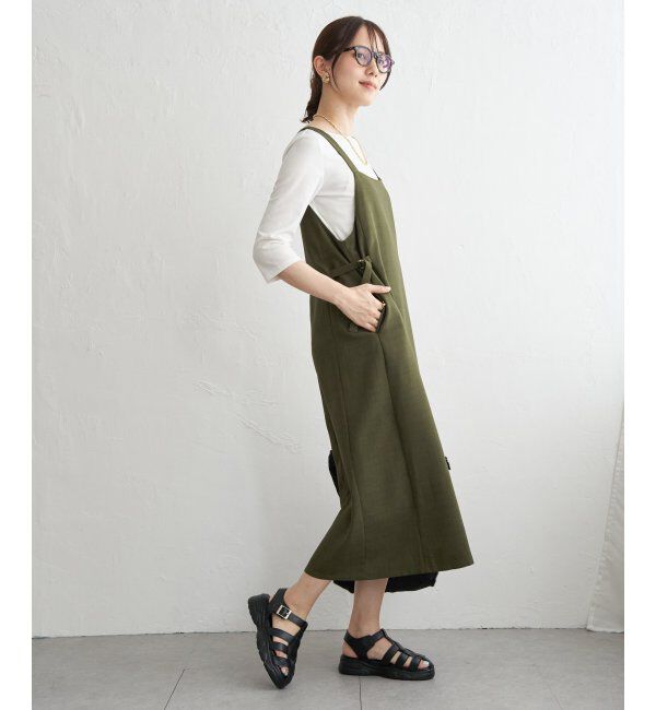ikka「【2点セット】サイドバックルジャンスカセット」|ワンピース|