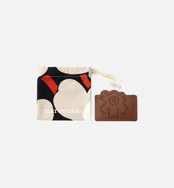 Marimekko「Imprint Card Holder Unikko」|ポーチ|