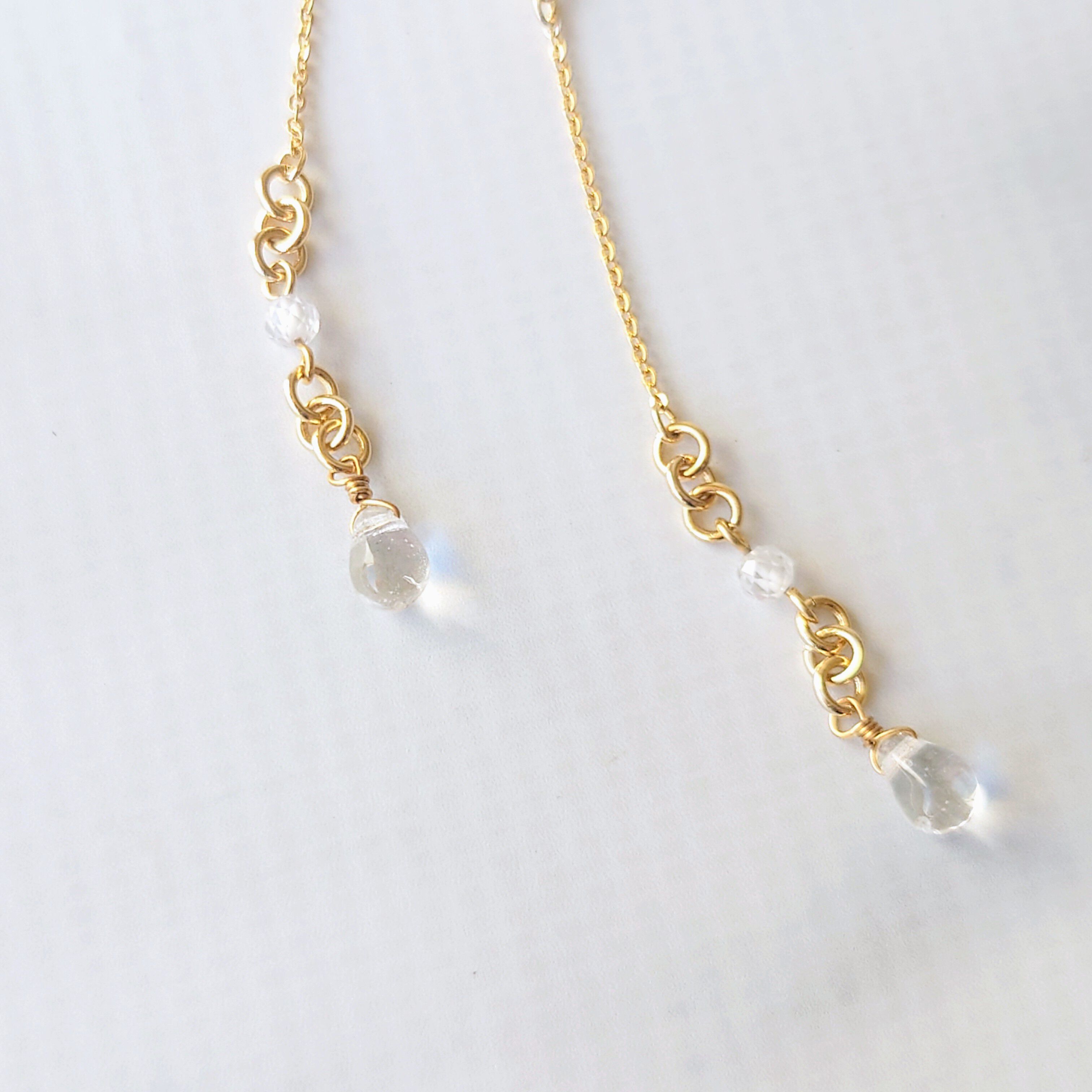 MARQUISE「クリアドロップピアス」|ピアス|