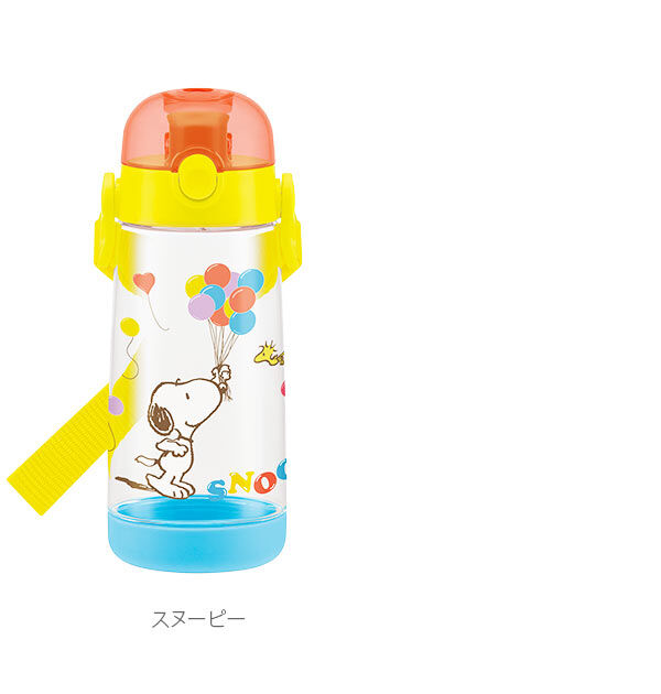 BACKYARD FAMILY「ダイレクトボトル キャラクター 480ml SKATER スケーター 通販 直飲み ワンプッシュ」|食器・キッチングッズ|