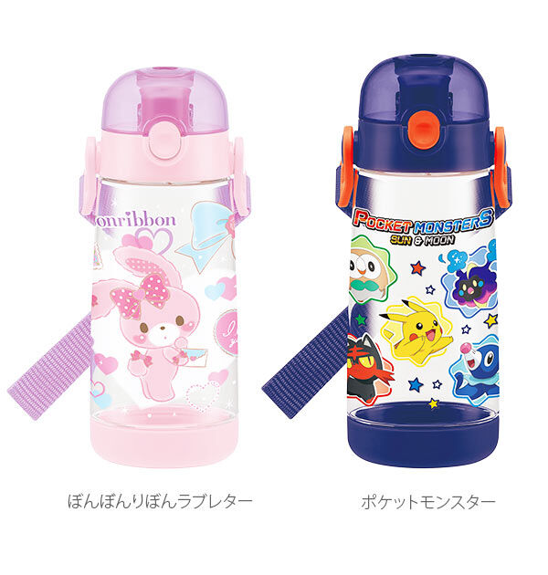 BACKYARD FAMILY「ダイレクトボトル キャラクター 480ml SKATER スケーター 通販 直飲み ワンプッシュ」|食器・キッチングッズ|