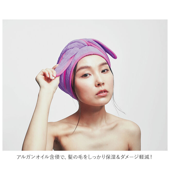 BACKYARD FAMILY「ヘアドライタオル ターバン 通販 ヘアターバン ヘアドライキャップ 吸水 大きめ 大判」|タオル|